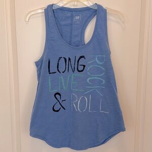 Gap Long Live Rock & Roll Tank